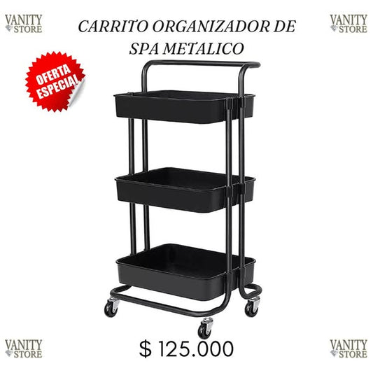 Carrito Organizador 3 Niveles Multiusos